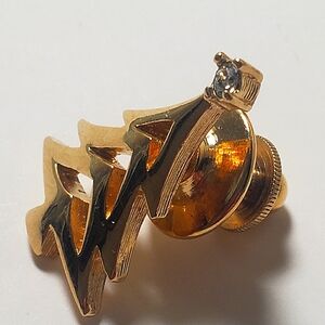 Vintage Gold Tone Christmas Tree Pin (3 For $20 SALE)